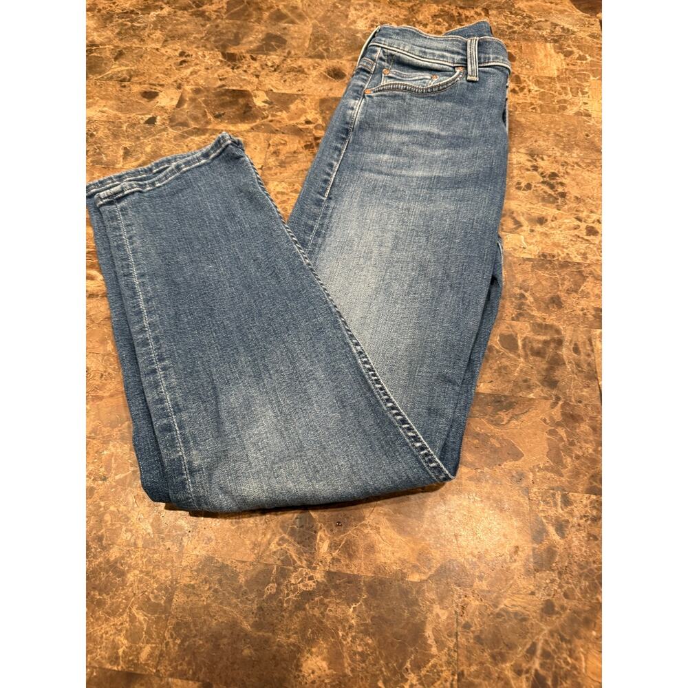 Mother The Mid Rise Rider Flood Jeans. - Picture 7 of 8